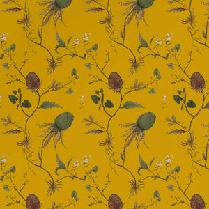 Artichoke Vine Marigold Wallpaper