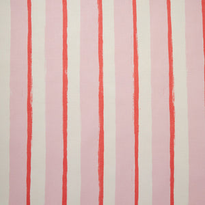 Beach Towel Stripe Shrimp Cocktail Fabric