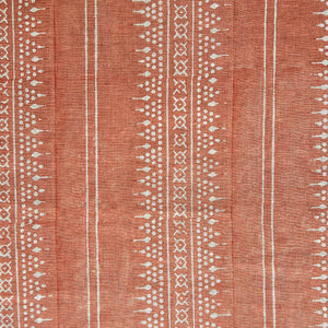 Bela Stripe Coral Fabric