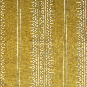 Bela Stripe Gold Fabric