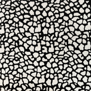 Bixby Black Adras Fabric