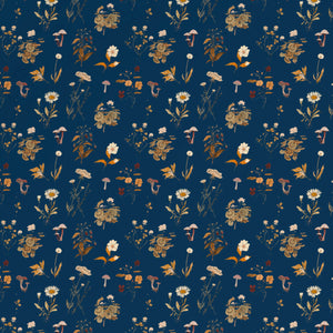 Botanical Midnight Wallpaper