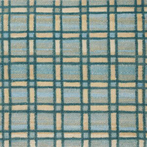 Boxy Azure Rug