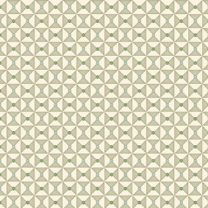 Broken Dishes Serene Green Wallpaper