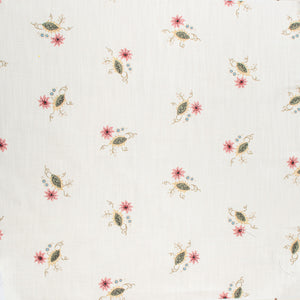 Floral Sprig Voile Meadow Fabric