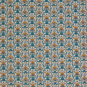 Floriane Golden Fabric