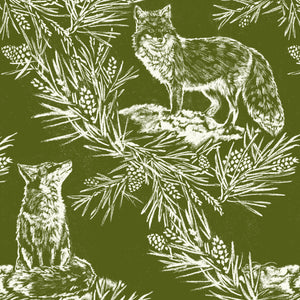 Fox In The Snow Scots Wallpaper