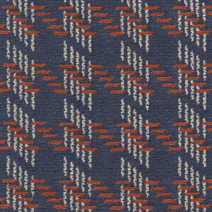 Hounds Way Navy Fabric