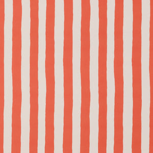 Ida Stripe Coral Wallpaper