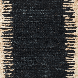 Ikat Black Rug