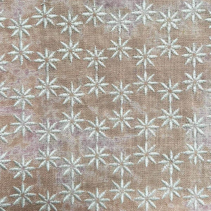 Jasmine Dusty Pink Embroidered Fabric