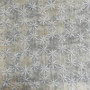 Jasmine Natural Embroidered Fabric