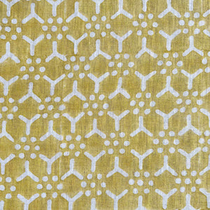 Kali Mustard Yellow Fabric