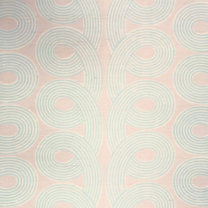 Loops Field Grasscloth Wallpaper