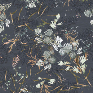 Meadow Blue Paperweave Wallpaper
