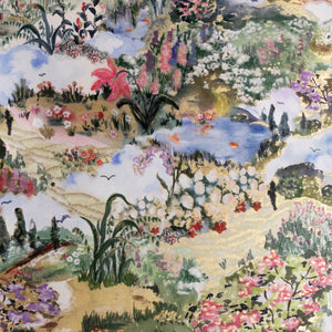 Meadow Gold Leaf Wallpaper