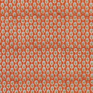 Periwinkle Red Clay Fabric