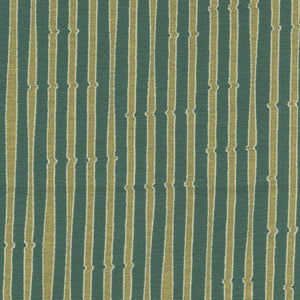 Snag Stripe Green Fabric