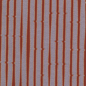 Snag Stripe Rust Fabric