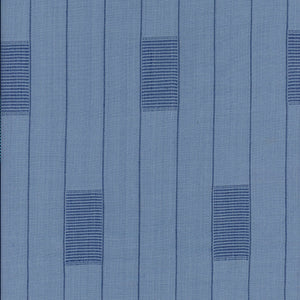 Songbird Stripe Cornflower Fabric