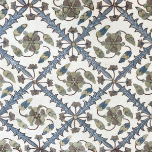 Tashkent Cream Velvet Fabric