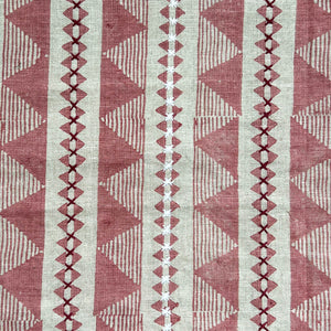 Una Berry Blush Embroidered Fabric