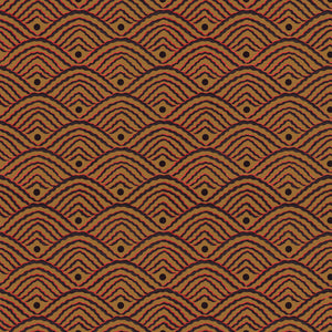 Valley Dot Russet Wallpaper