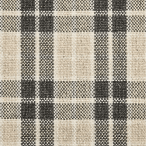 Vineyard Plaid Ebony Rug