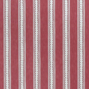 Zig Zag Stripe Raspberry Wallpaper