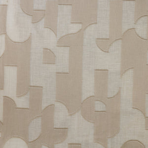 Archway Sheer Almond Fabric