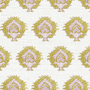 Artichoke Fig Grasscloth Wallpaper