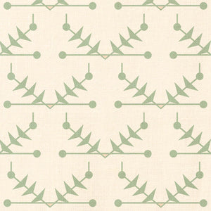 Atomic Trellis Soft Sage Fabric