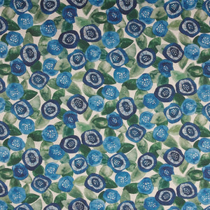 Bloom Lapis Fabric
