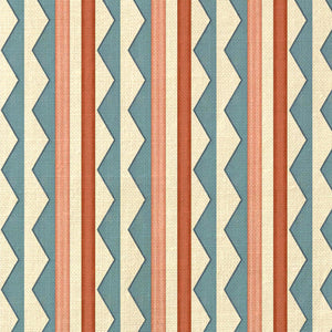 Bloomsbury Stripes Denim Blue Fabric