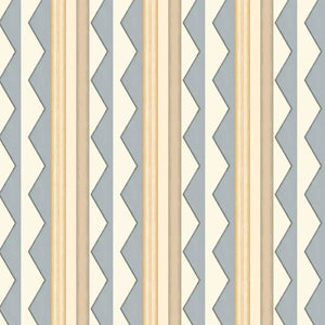 Bloomsbury Stripes Lavender Grey Wallpaper