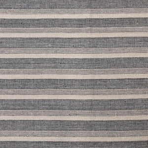 Catalina Stripe Coal Fabric