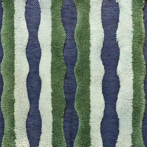 Double Wave Palm Tree Rug