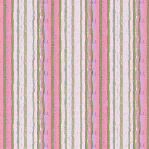 Dragon Fruit Cabana Stripe Fabric
