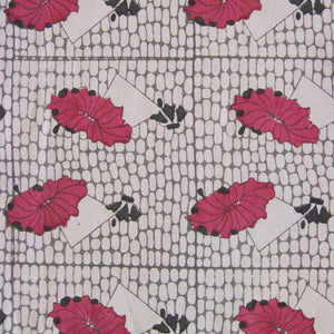 Eartha Pink Linen Fabric