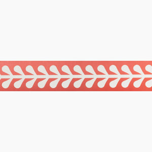 Edith Red Wallpaper Border