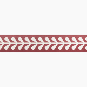 Edith Wine Wallpaper Border