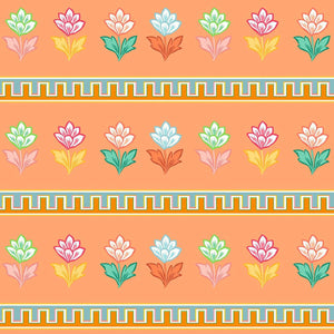 Elysium Orange Wallpaper