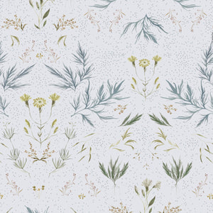 Farm Weeds Canary Wallpaper