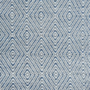 Florence Diamond Blue Smoke Rug