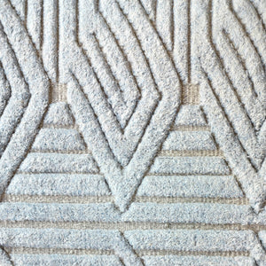 Glacier Blue Ice Rug