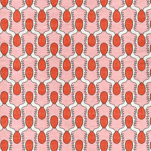Happy People Pink Fabric