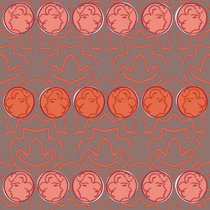 Having A Chat Terra & Pink Wallpaper