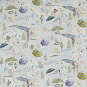 Honeydew Beach Grasscloth Wallpaper
