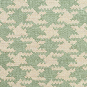 Houndstooth Celadon Fabric