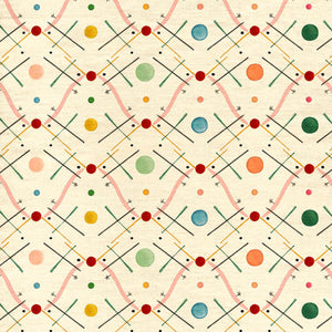 Improvisation No 1 Pink Fabric